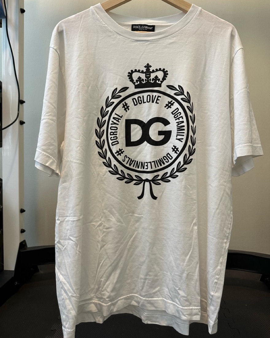 Dolce And Gabbana Men’s White T-shirt - Image 1