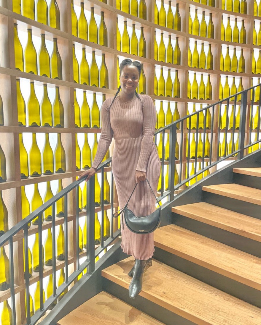 Dusty Pink Dress from Express - Image 1