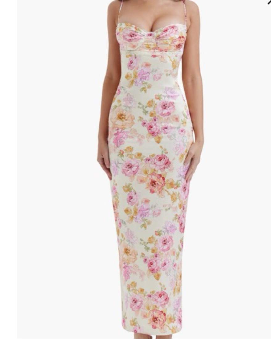 House Of CB Josefina Dress by House of CB - Pickle