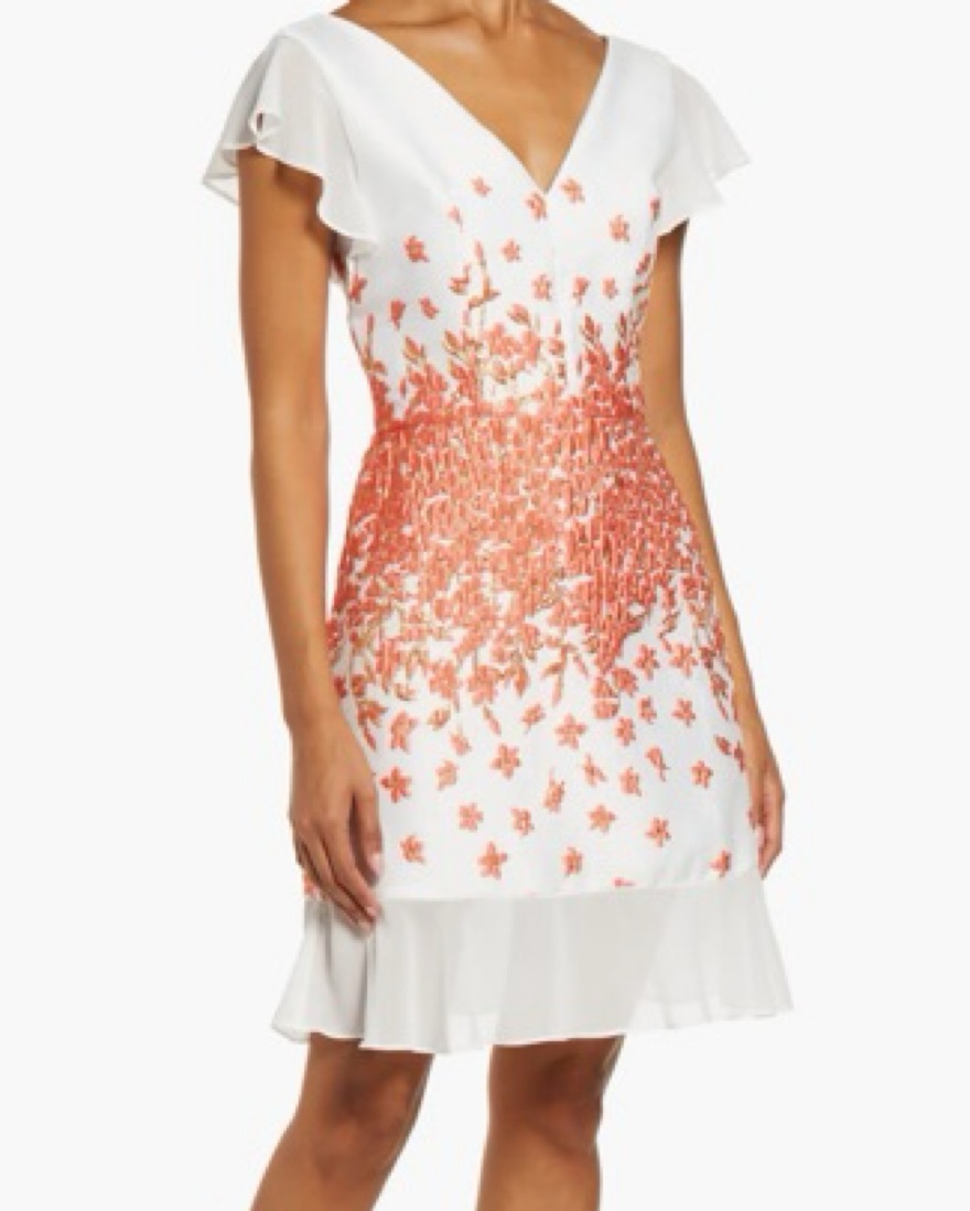 Chi Chi London Francesca Embroidered by Chi Chi London - Pickle