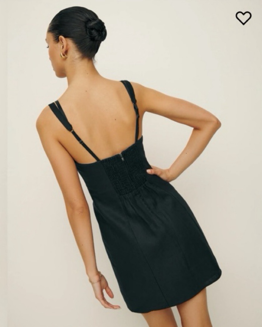 knee length dresses for ladies Latvia Linen Dress main image 0