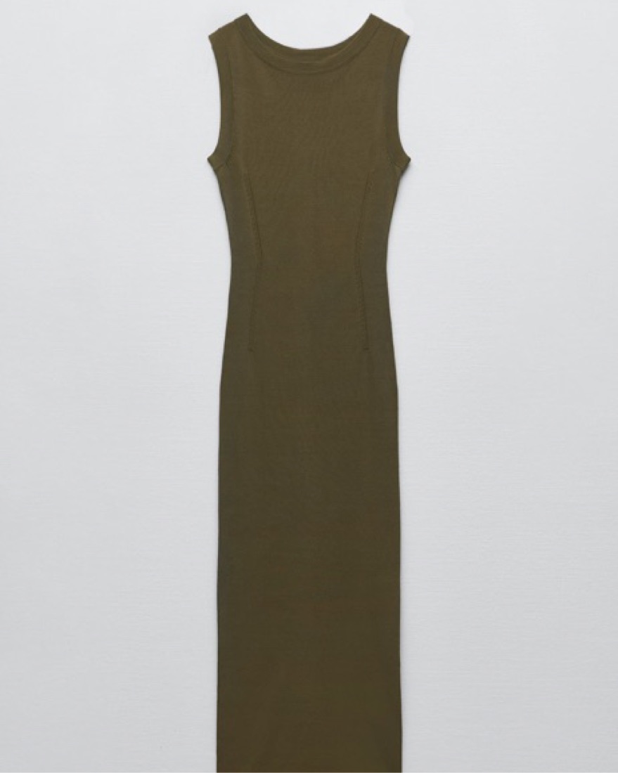 faithfull the brand esenia drop waist knit dress Faithfull