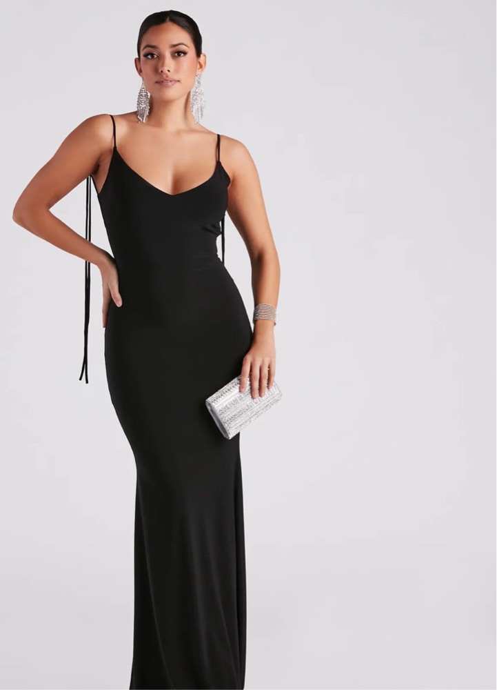 slim fit dress slacks RUMORED - Windsor Maxi Dress