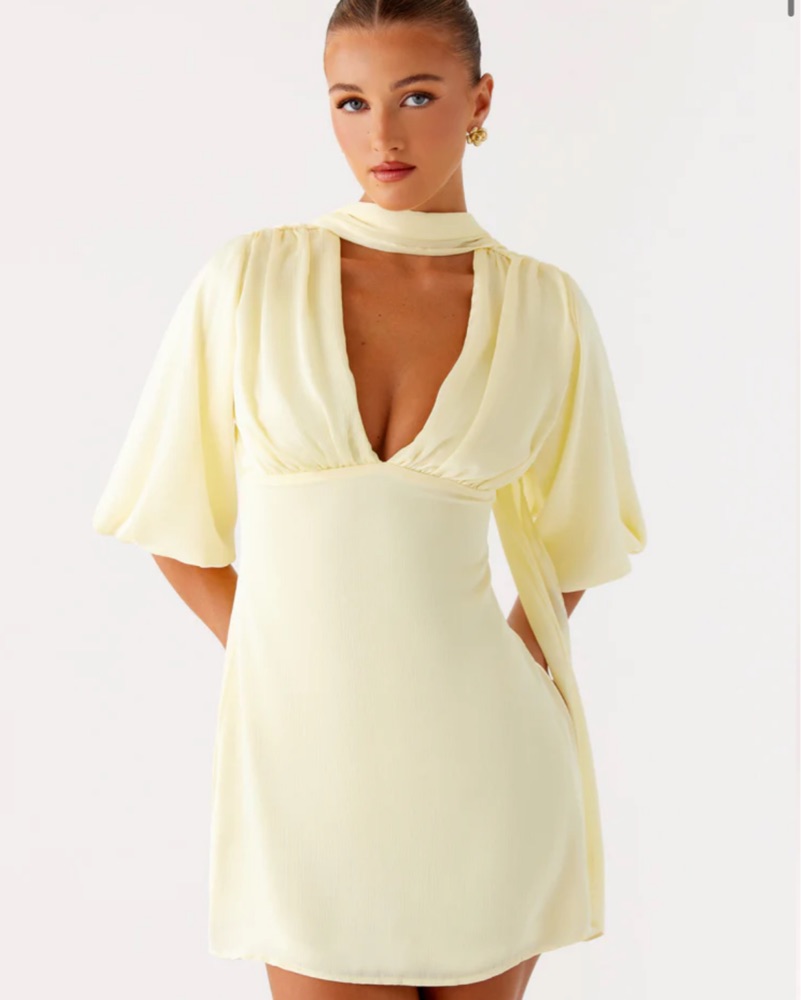Peppermayo Mary Mini Dress by Peppermayo - Pickle
