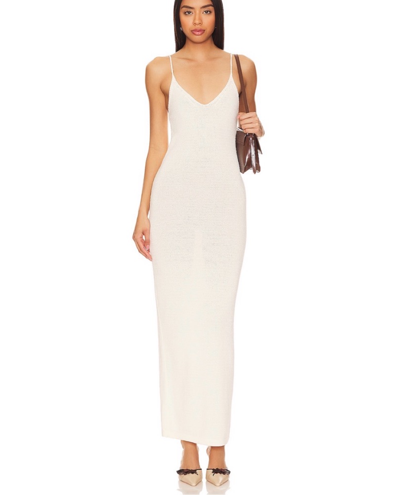 splicing maxi casual dress Aurellia Splice Maxi Dress