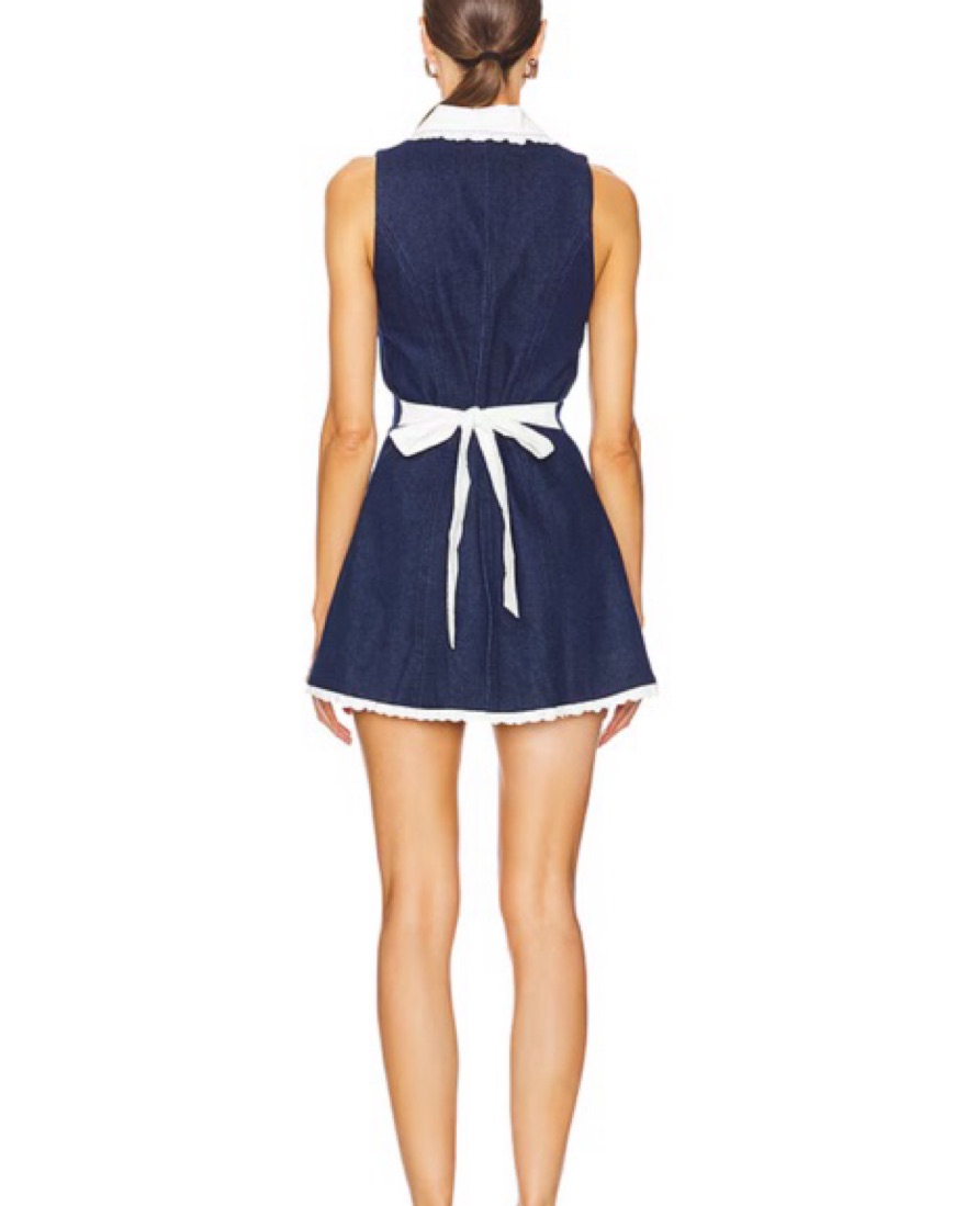 fait par foutch adrienna dress by Fait Par Foutch - Pickle