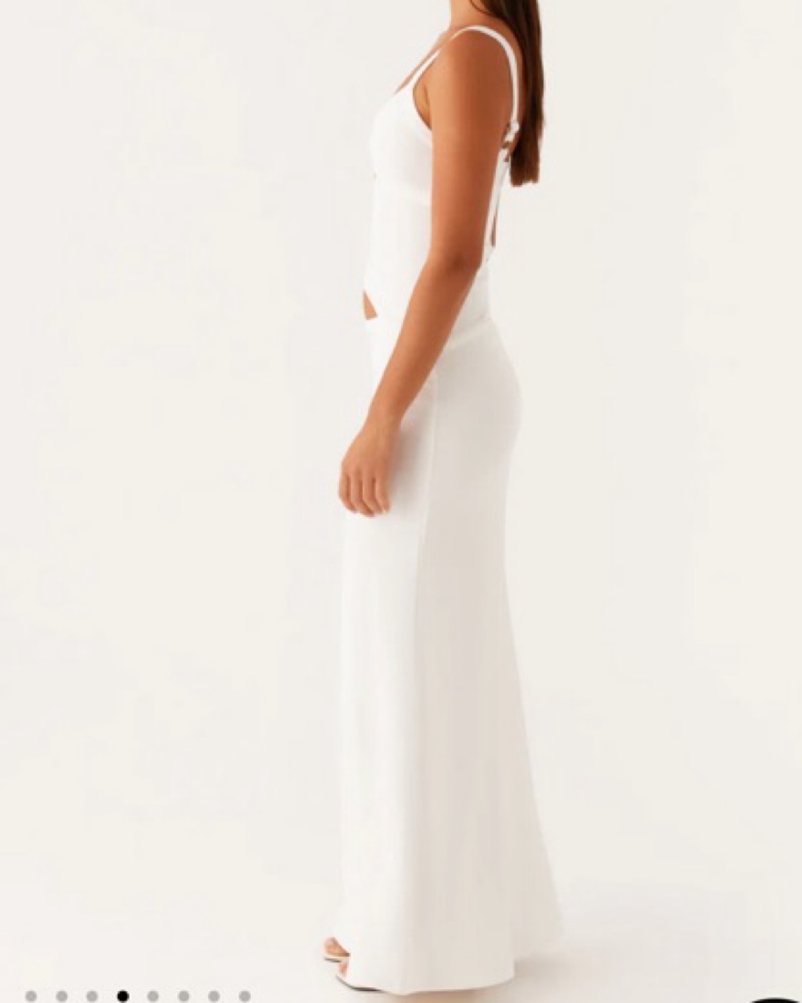 Peppermayo White Jocelyn Maxi Dress by Peppermayo - Pickle