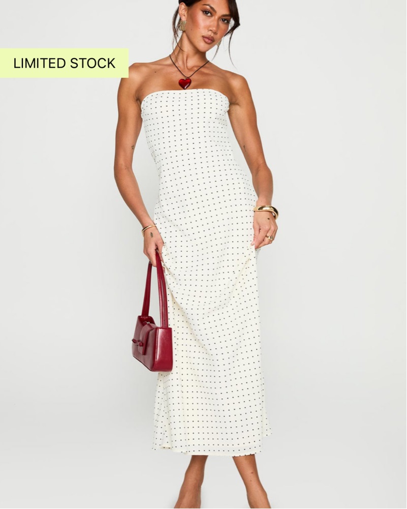polka dot maxi dress - Image 1