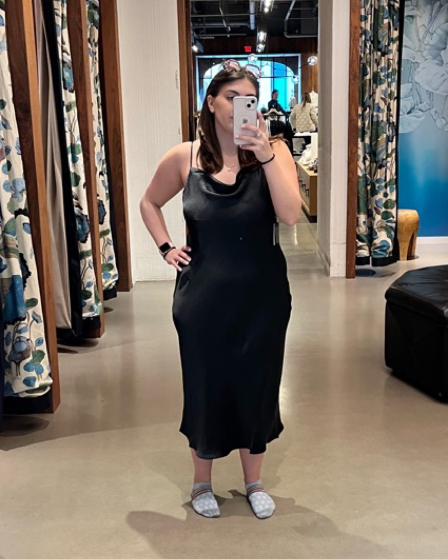 black check dress Malika Dress