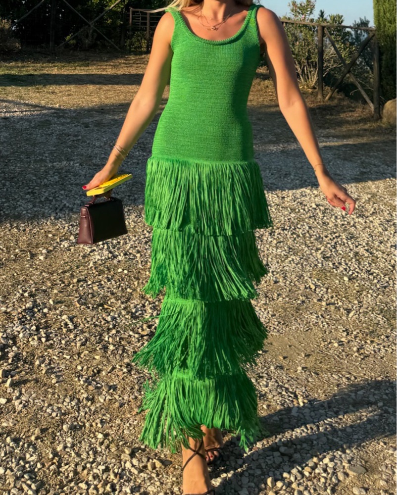 green emerald velvet dress MANGO Olive Green Green Asymmetric Ribbed Knit Dress UK S