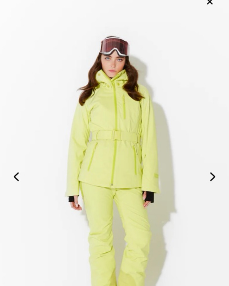 Halfdays Yellow Ski Jacket - Image 1