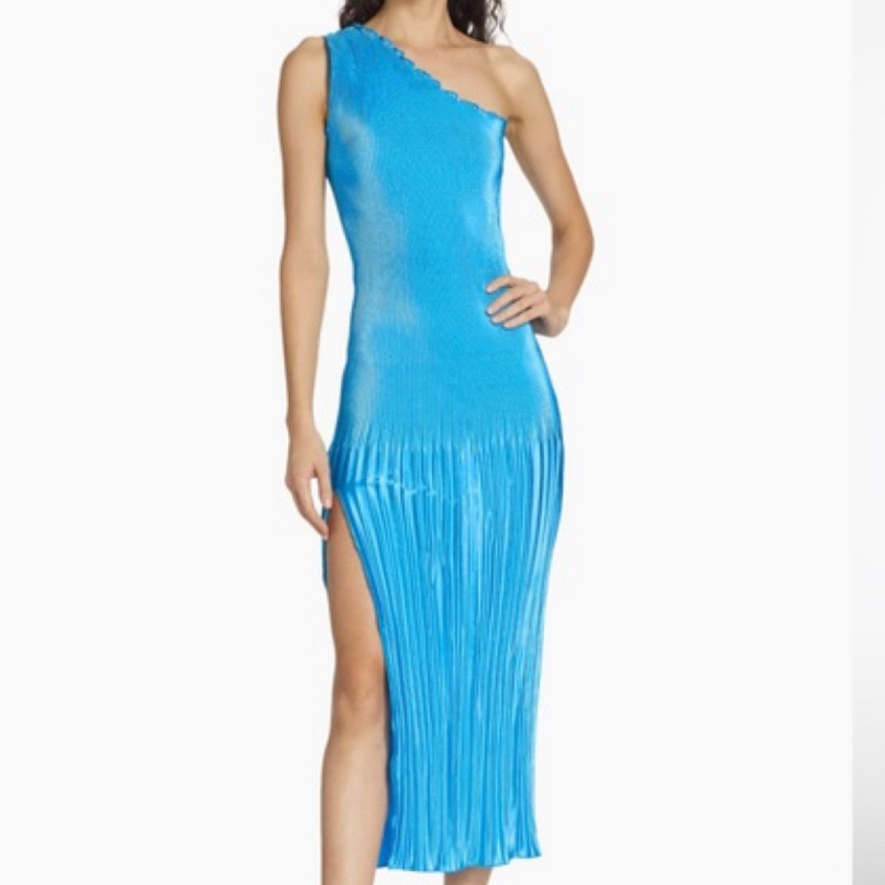 strapless open back dress L'IDE - Gigi Lidi Split Gown
