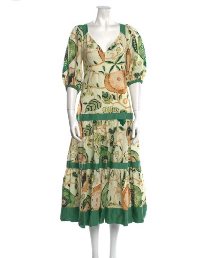Alexis Linen Dress by Alexis - Pickle