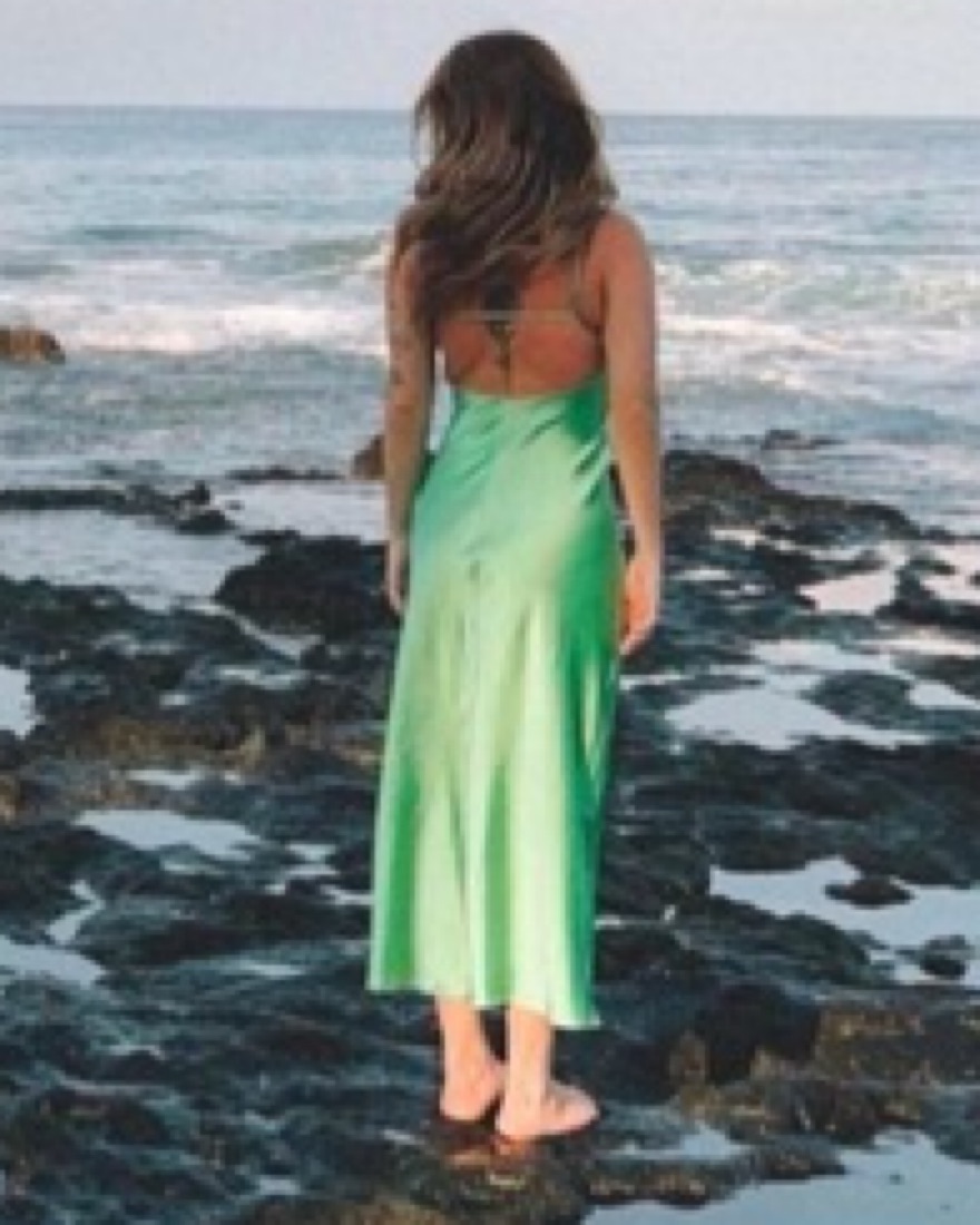 neon green zara dress Neon green – Focus Point Boutique main image 0