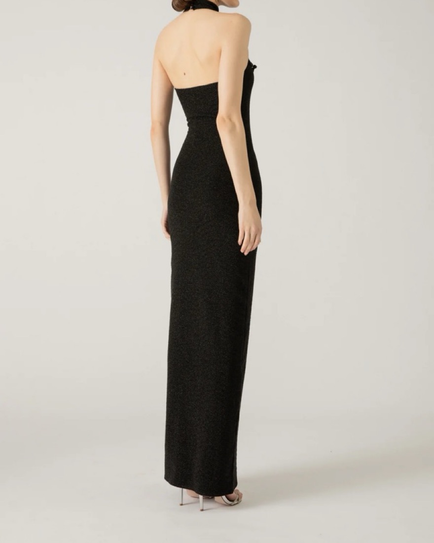 knee length dresses for ladies Desiree Cut Out Maxi Lemon / S main image 1