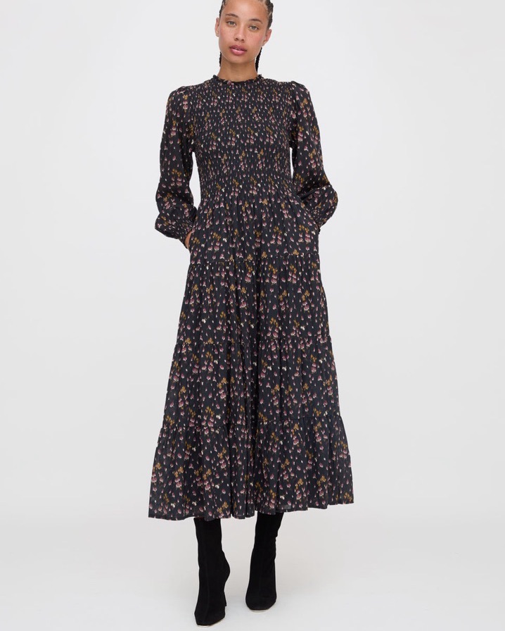 Hill House Viviana Nap Dress by Hill House Home - Pickle