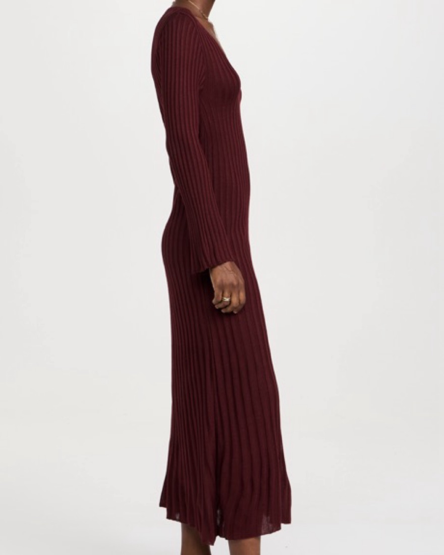 Dress To Vintage Ribbed Dress - Image 3
