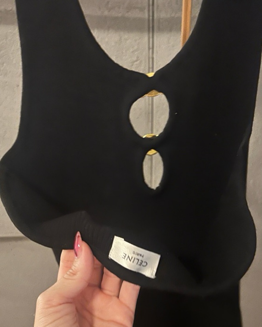 Celine Halterneck Mini Dress - Image 4