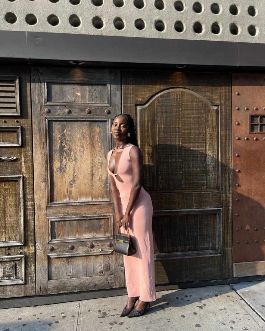 Sir Kinetic Beaded Dress (Asymmetrical) by SIR THE LABEL - Pickle