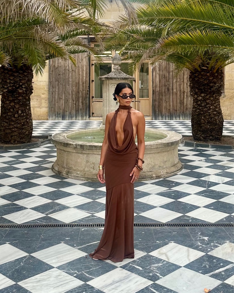 LPA Estelle Maxi Dress by LPA - Pickle