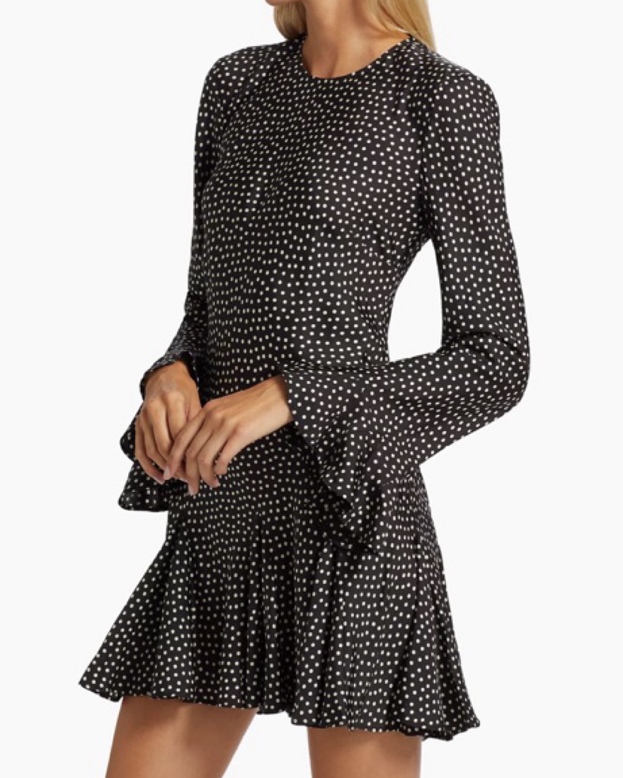 knee length dresses for ladies Polka Dot Darling Mini Dress