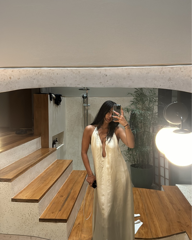 flowy cream dress The Sane Market | Feel-Good Clothing main image 1