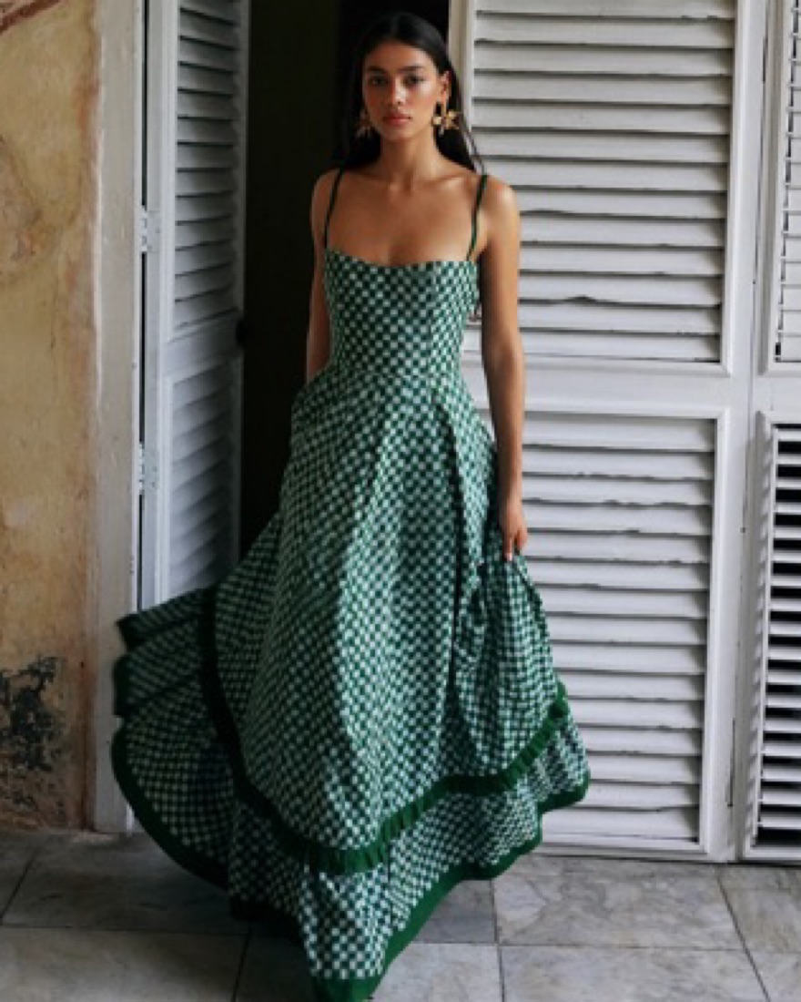De Castro Checkmate Dress by De castro - Pickle