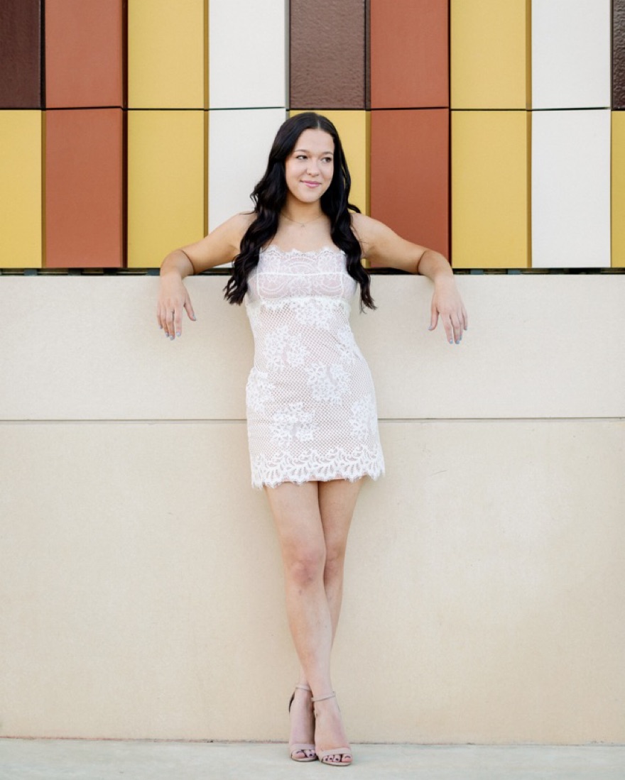 Majorelle Apollo Dress Ivory  - Image 1