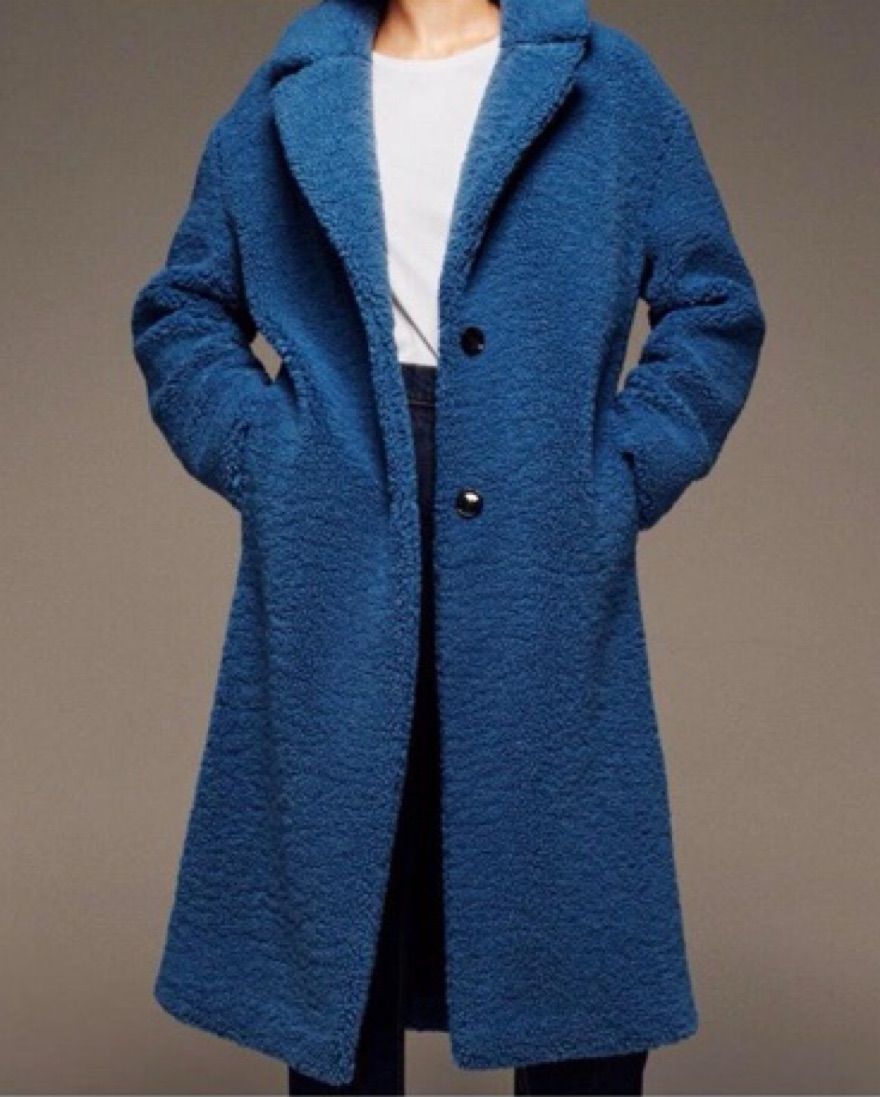 Zara Limited Edition Faux Shearling Coat - Image 1