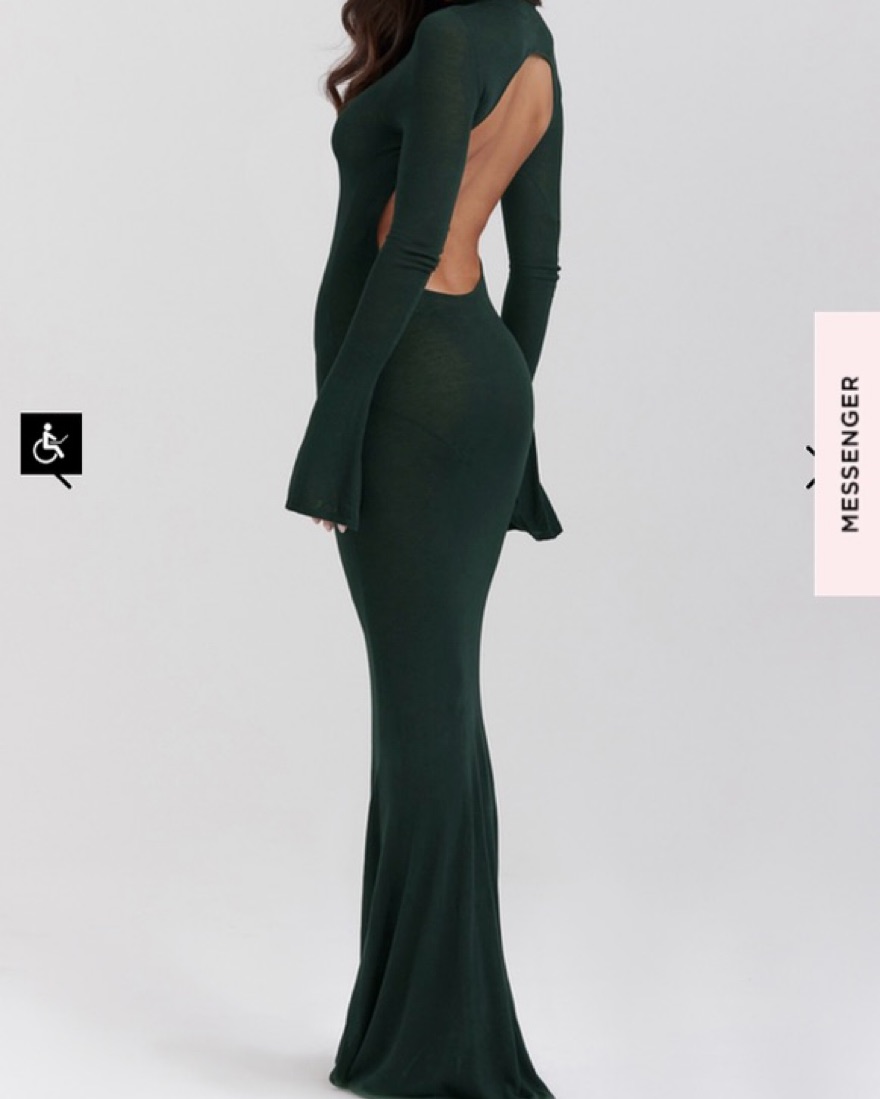 Green House Of CB Dress - Image 3