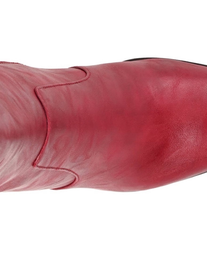 JOURNEE CHERRY RED BOOTS - Image 1