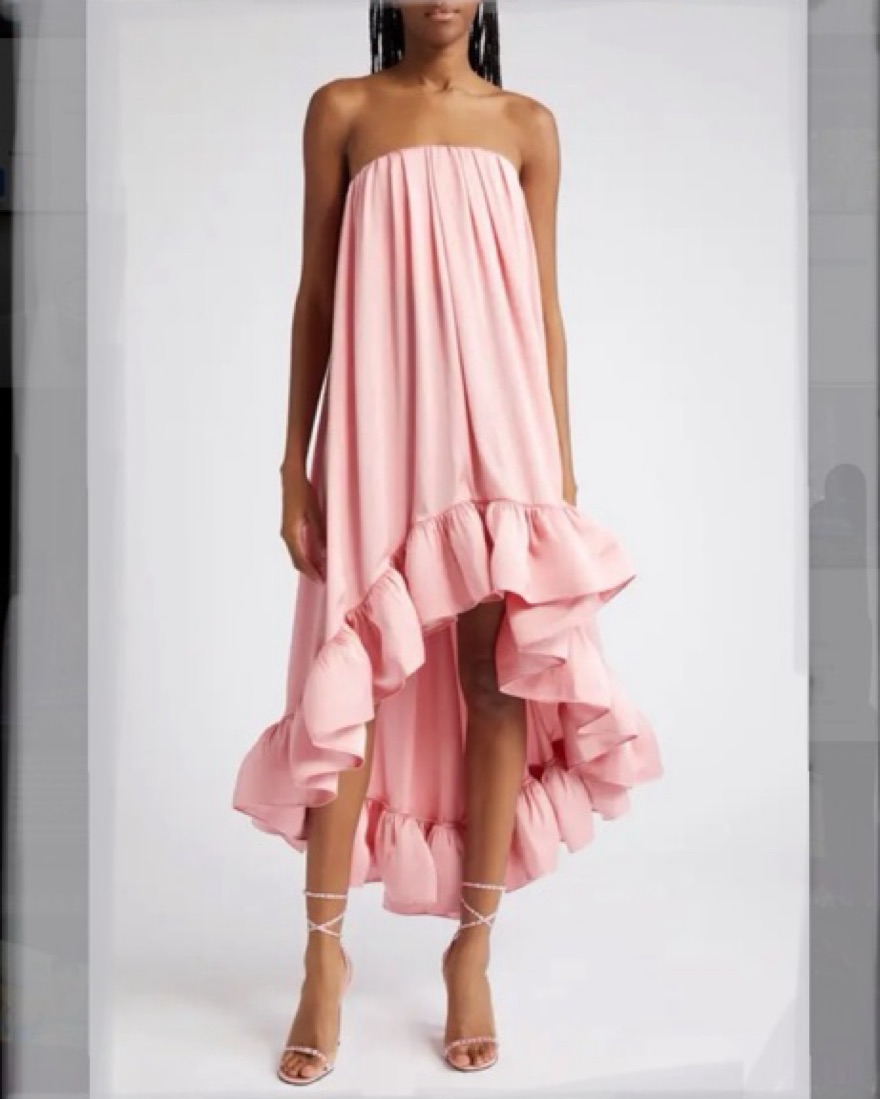 alexis green strapless dress O.P.T. East Midi Dress main image 0
