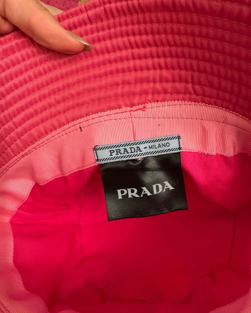 Pink Prada Buckethat - Image 2