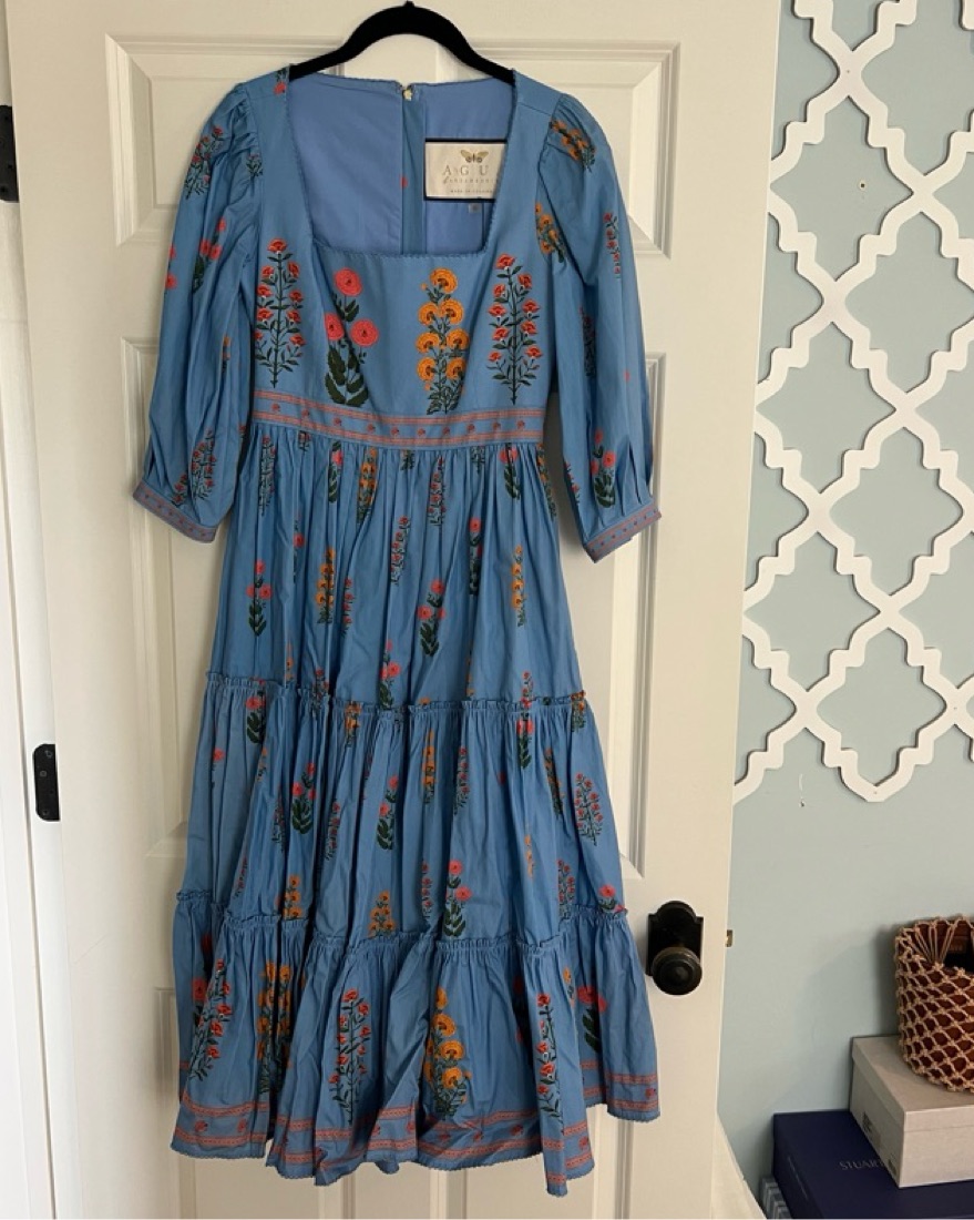 Agua By Agua Bendita Miel Midi Dress by Agua by Agua Bendita - Pickle