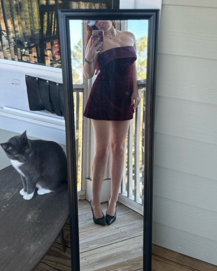 murci fold over ultra mini dress by Murci - Pickle