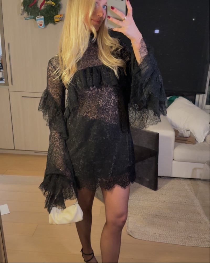 FRANCOISE lace mini Dress by Francoise - Pickle