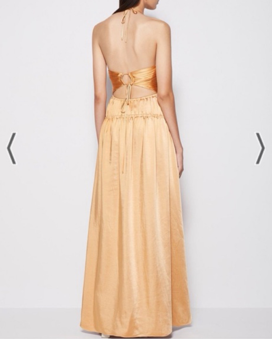 Jonathan Simkhai Clementine Halter Dress by Jonathan Simkhai - Pickle