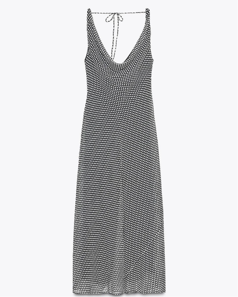 Zara Polka Dot Dress by Zara - Pickle