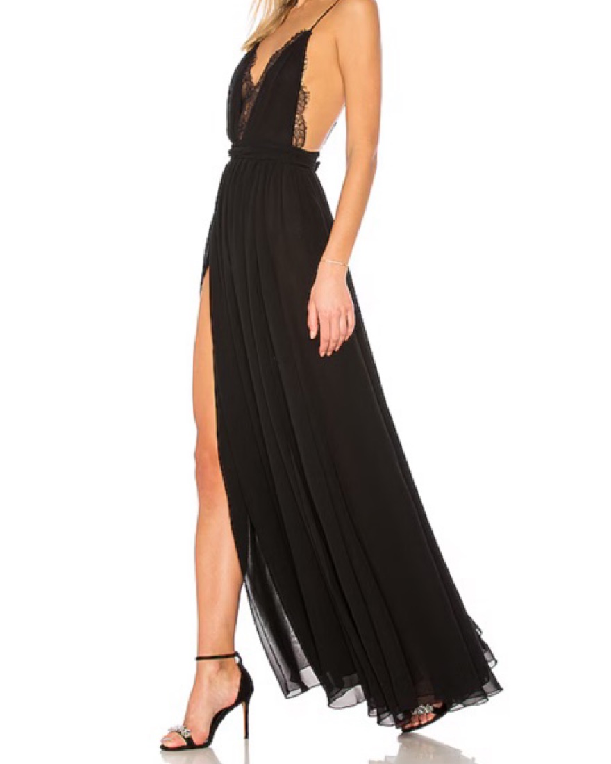 chinese dress ladies Black Lace Sweetheart Gown 11