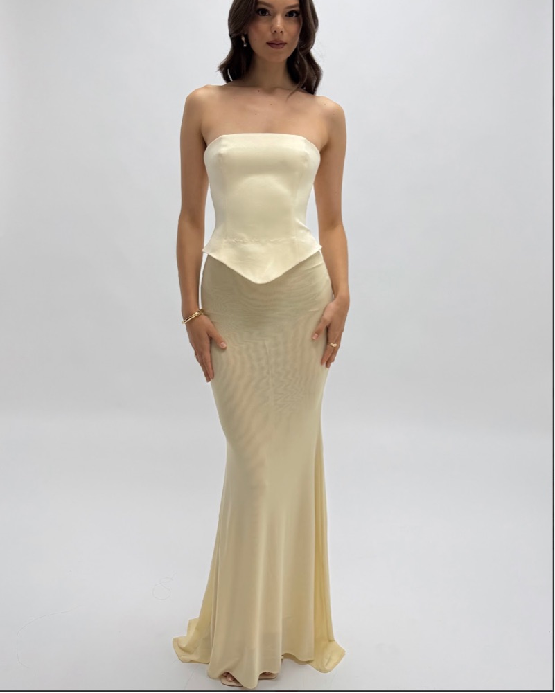 Miss Circle Mermaid Dress by Miss Circle - Pickle