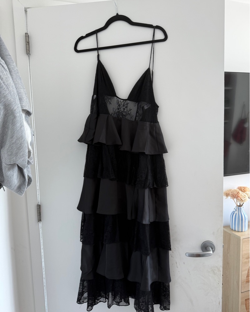 chinese dress ladies Lettuce Edge Midi Dress – WeWoreWhat