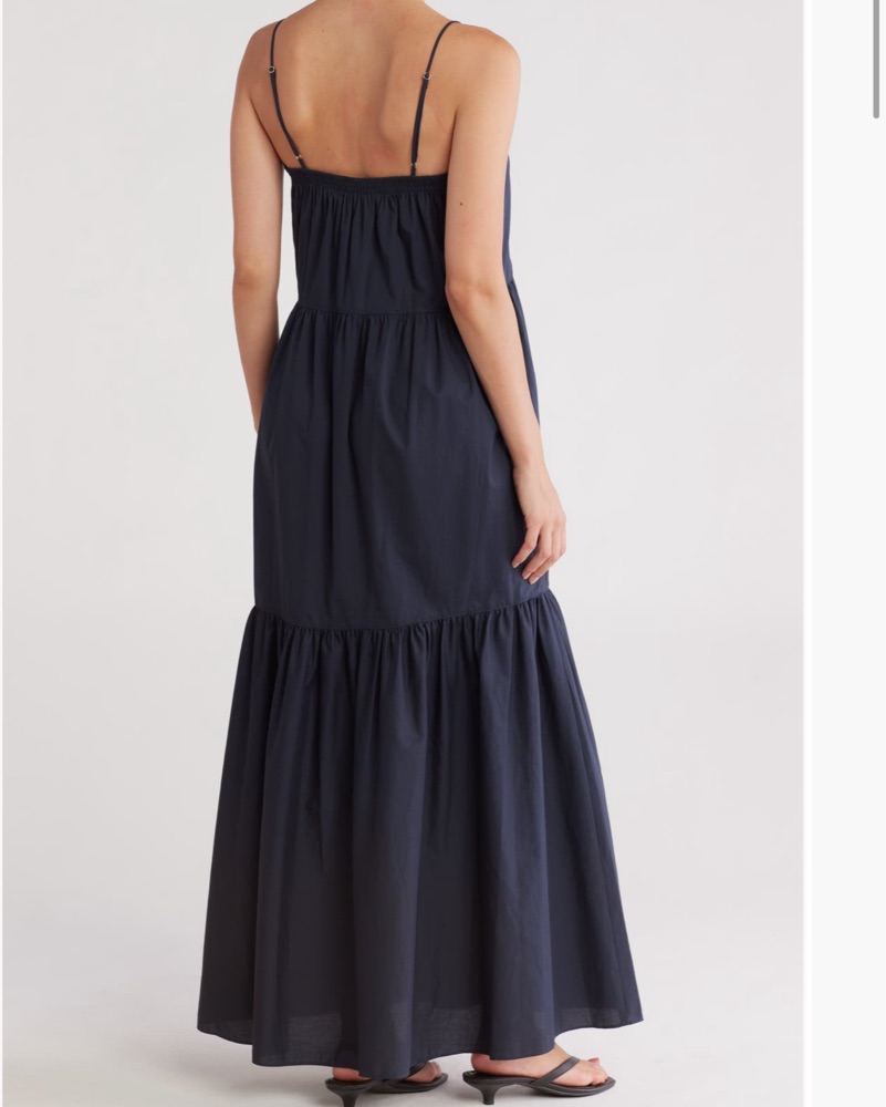 Rag & Bone Leilah Poplin Midi Dress by rag & bone - Pickle