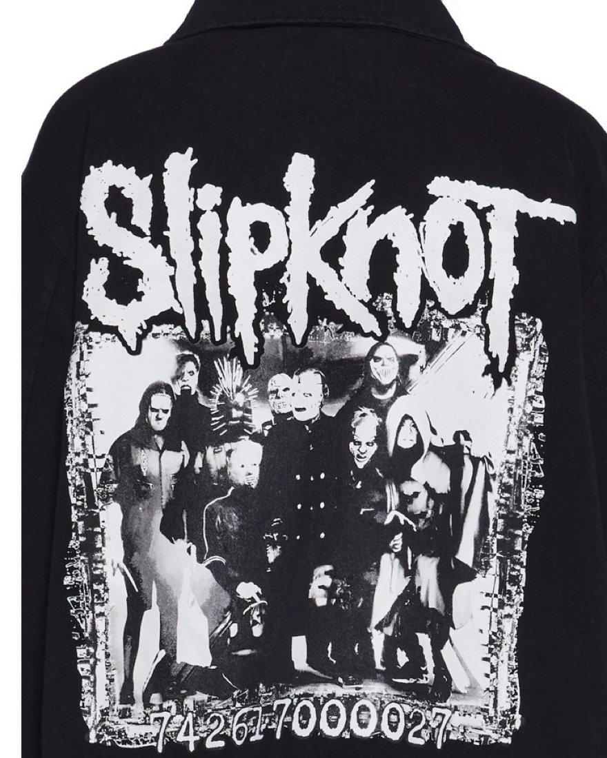 Dolls Kill X Slipknot Trucker Jacket - Image 3