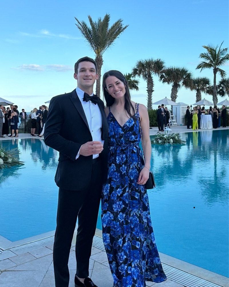 sachin and babi light blue dress Tis the Season: The Hottest Holiday Dress Colors – Camille La Vie main image 1