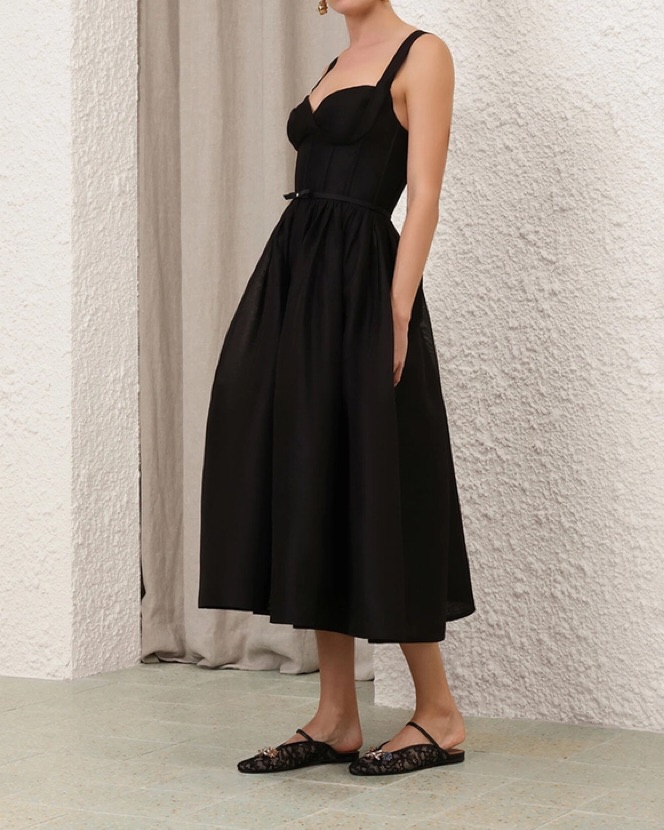 princess polly baby blue dress Zimmermann Black Dresses | Summer 2026 Collection main image 0