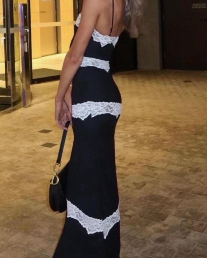 chinese dress ladies CECILY LACE MAXI DRESS main image 1
