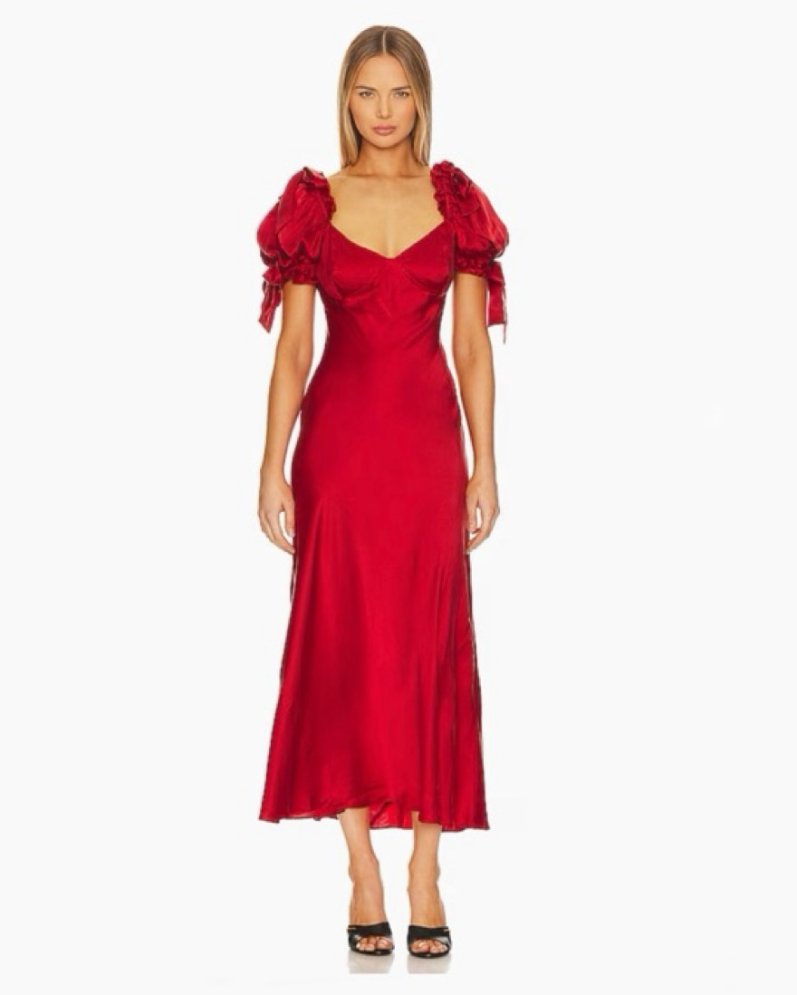 The Poet Selkie Dress (100% Silk) - Image 1