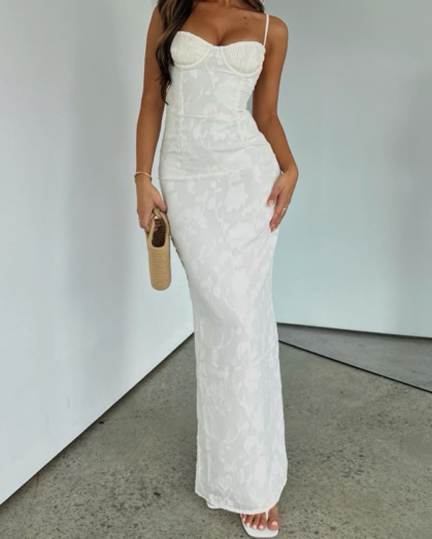 chinese dress ladies Poppy Maxi Dress – Grandeur Grove main image 0