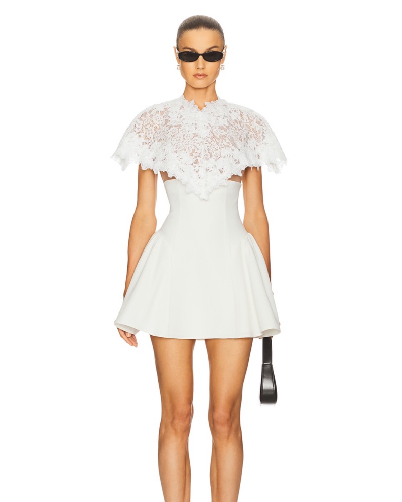 chinese dress ladies Fae Dress in Ivory Lace | Lace Cocktail Dress