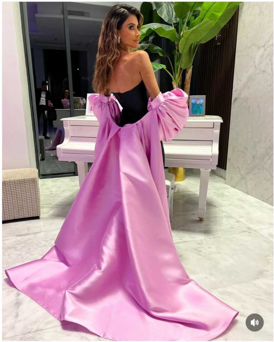 Solace London Strapless Gown - Image 3